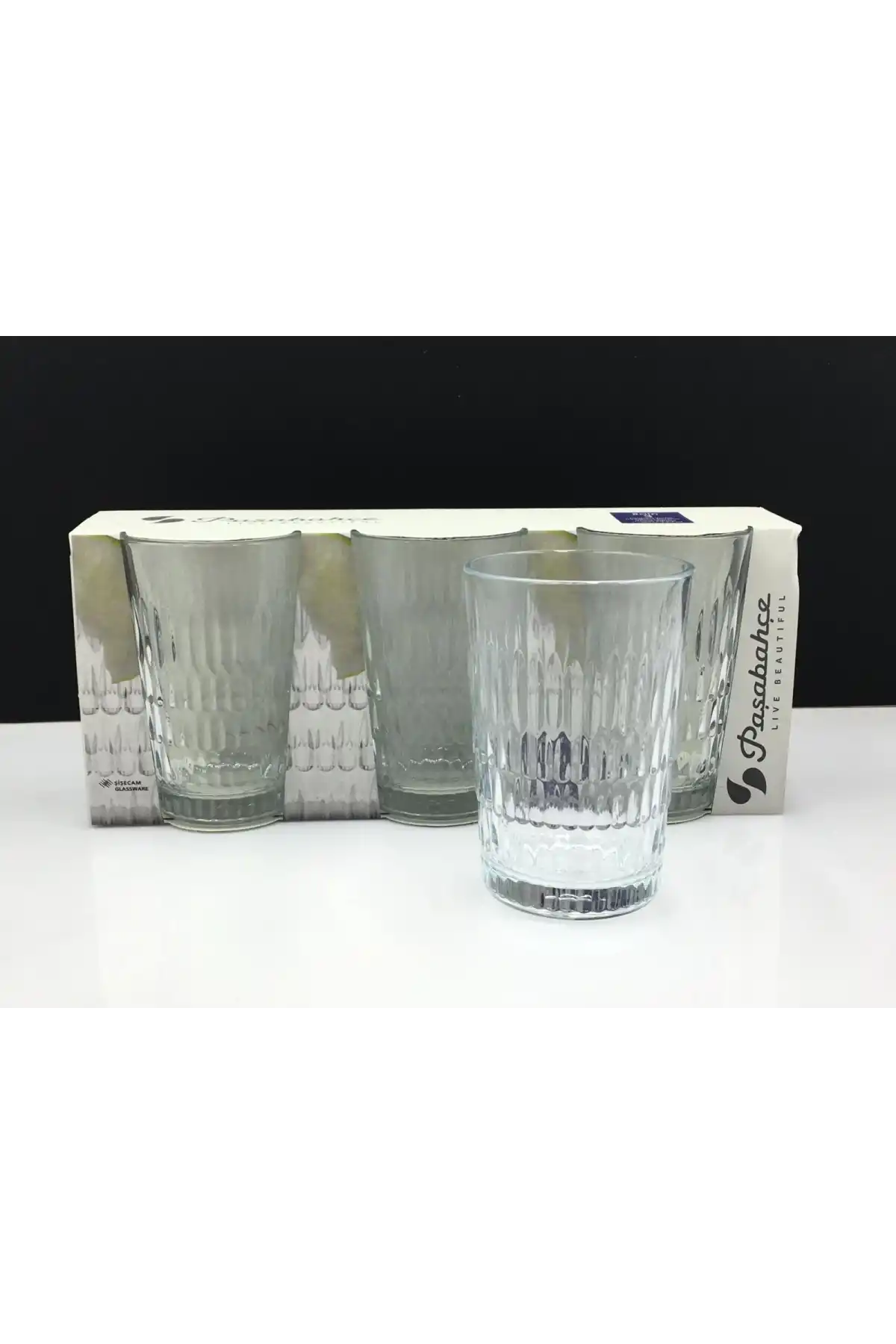 Paşabahçe 520345 Rain Su Bardağı 350cc 3 Lü