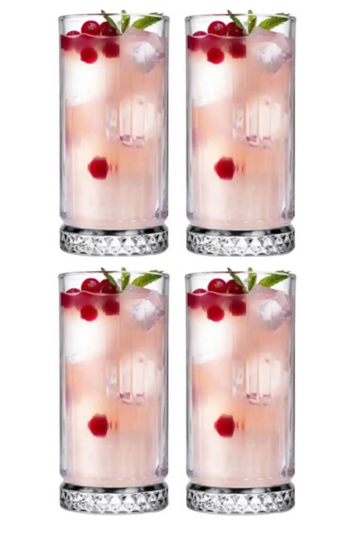 Paşabahçe 520445 Elsia Su Ve Meşrubat Bardağı 365cc 4 Lü