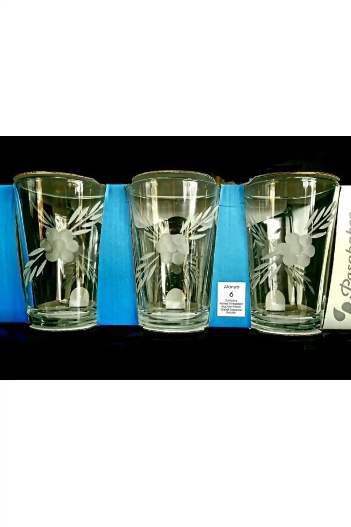 Paşabahçe 52052 Haso Alanya Su Bardağı 205 cc 6lı