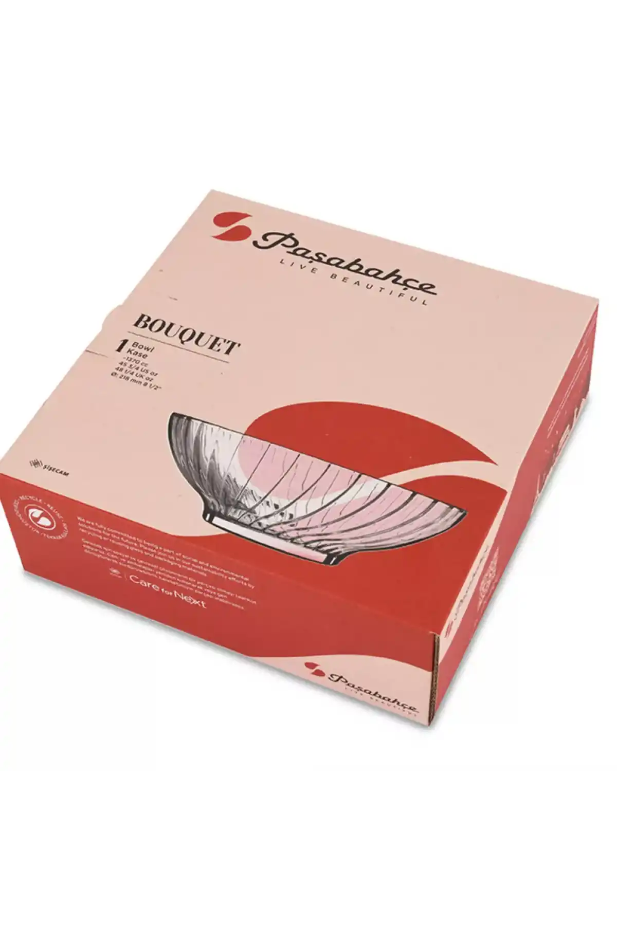 Paşabahçe 530124 Bauquet Cam Kase 1370 cc