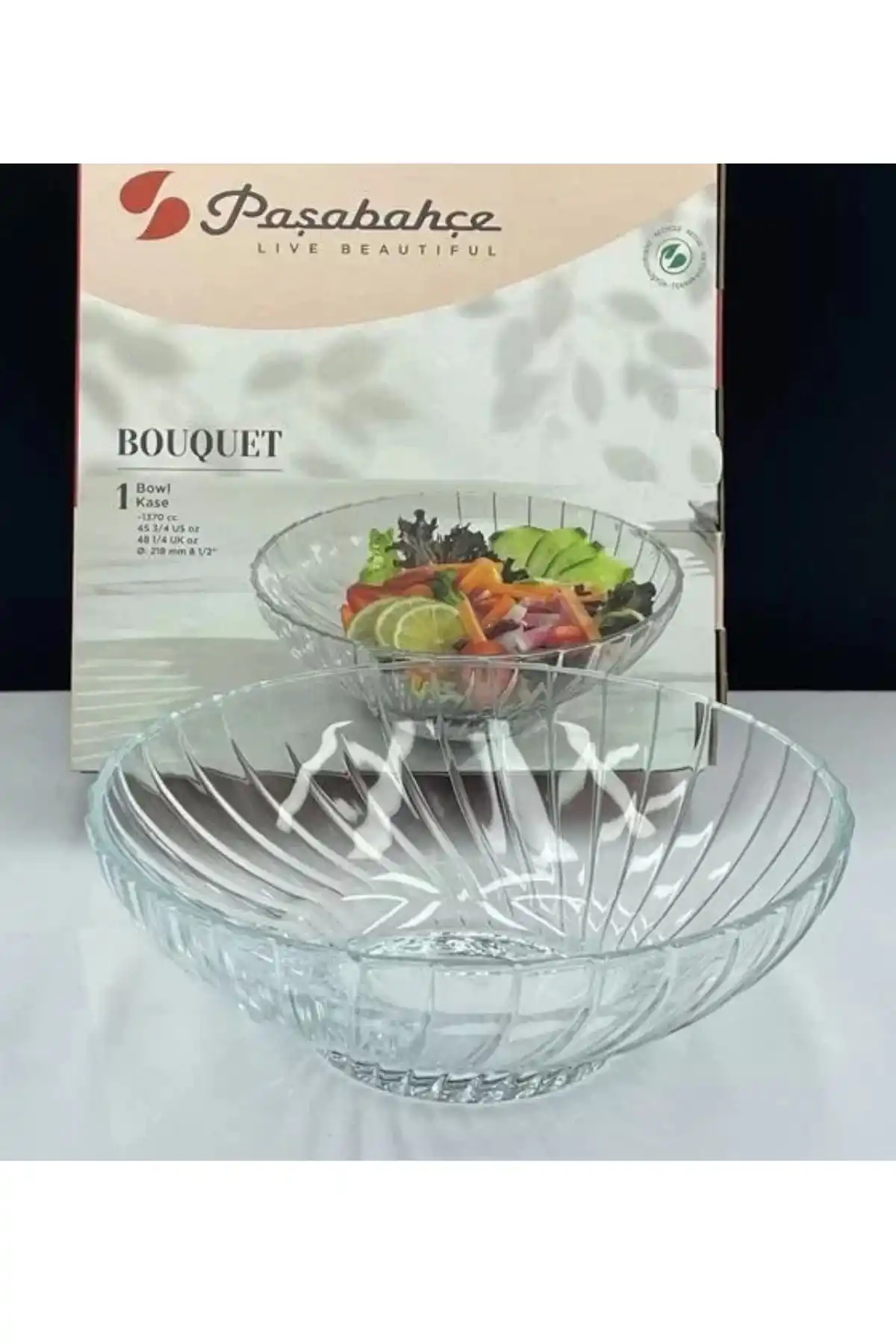Paşabahçe 530124 Bauquet Cam Kase 1370 cc