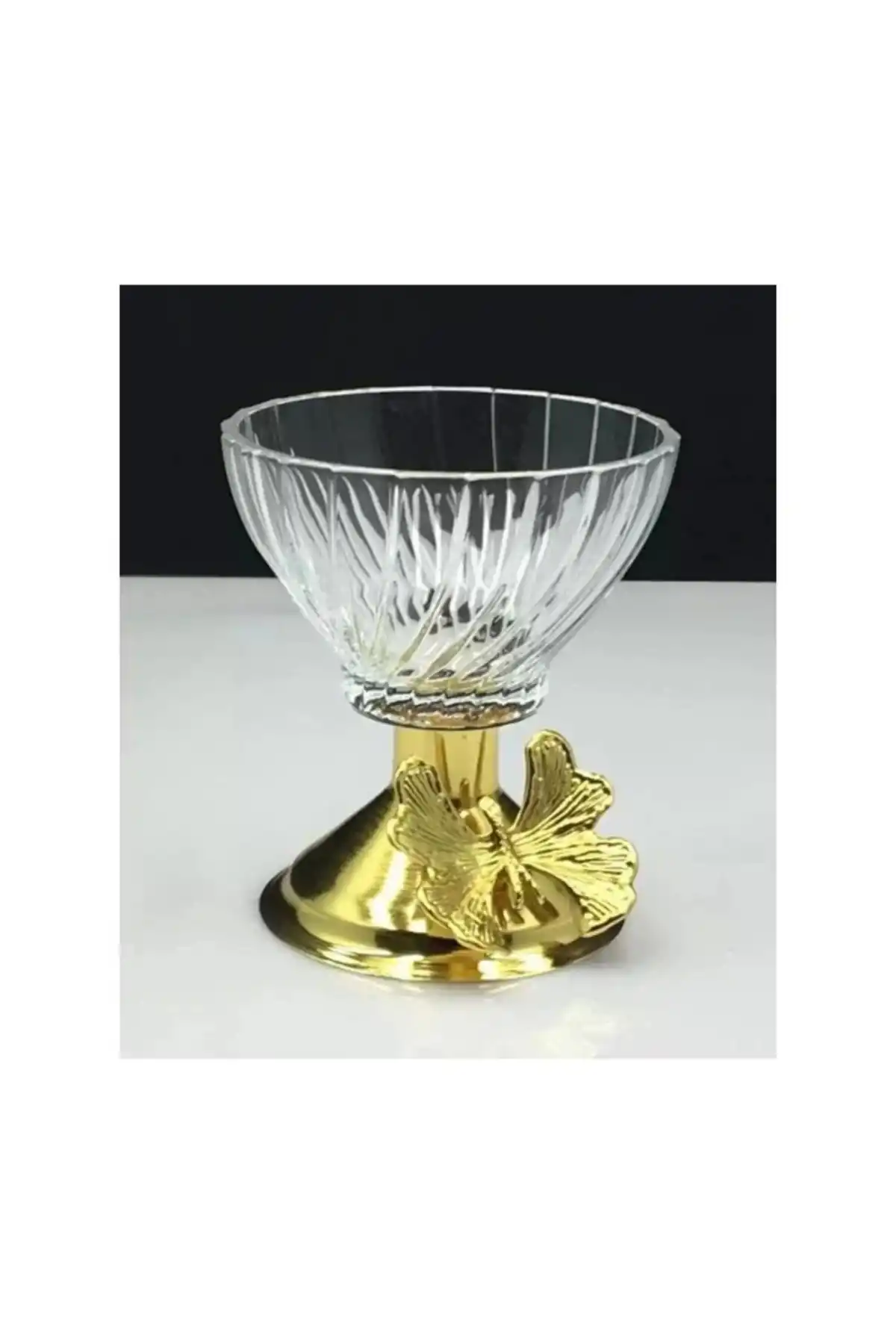 Paşabahçe 530216 Bouquet Ayaklı Cam Kase 195cc