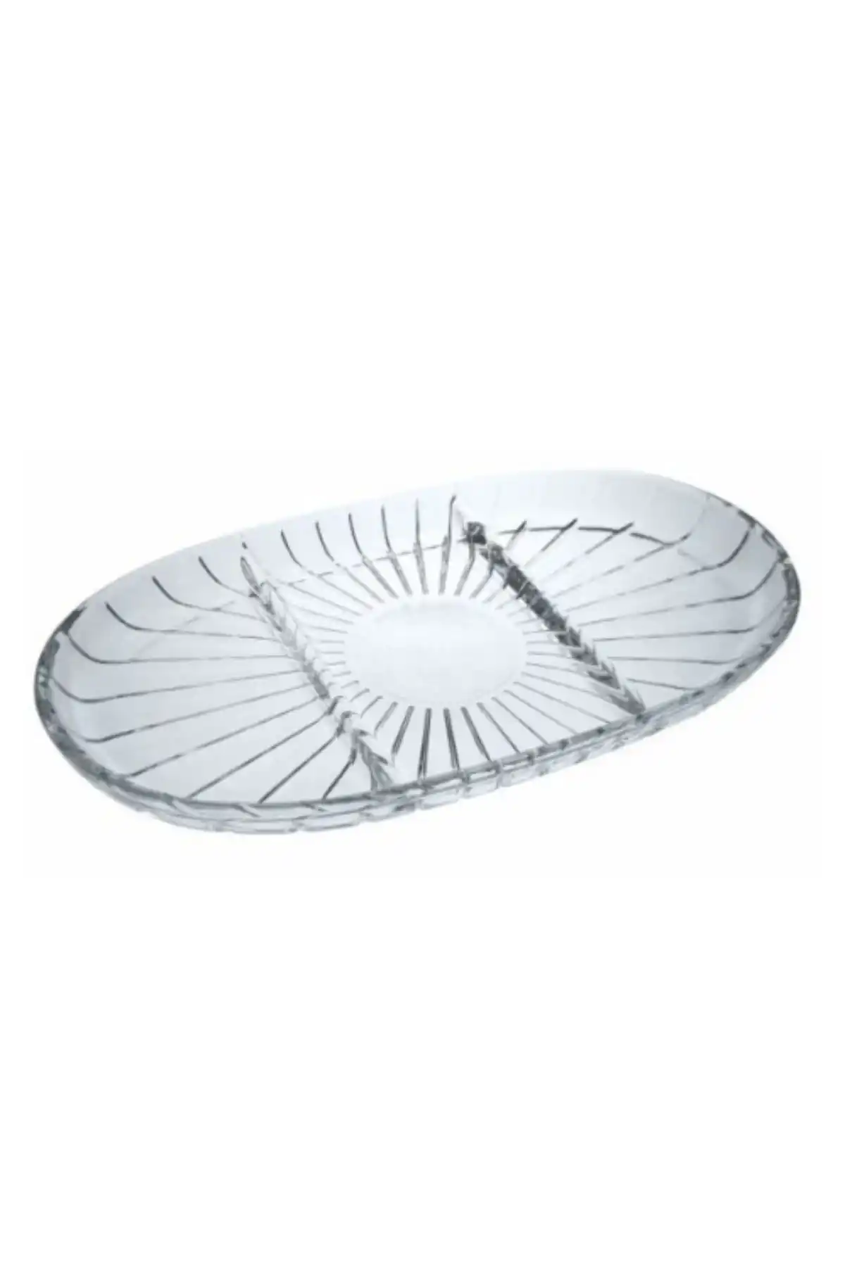 Paşabahçe 54903 Elegant Bölmeli Kayık Tabak 16x28 cm