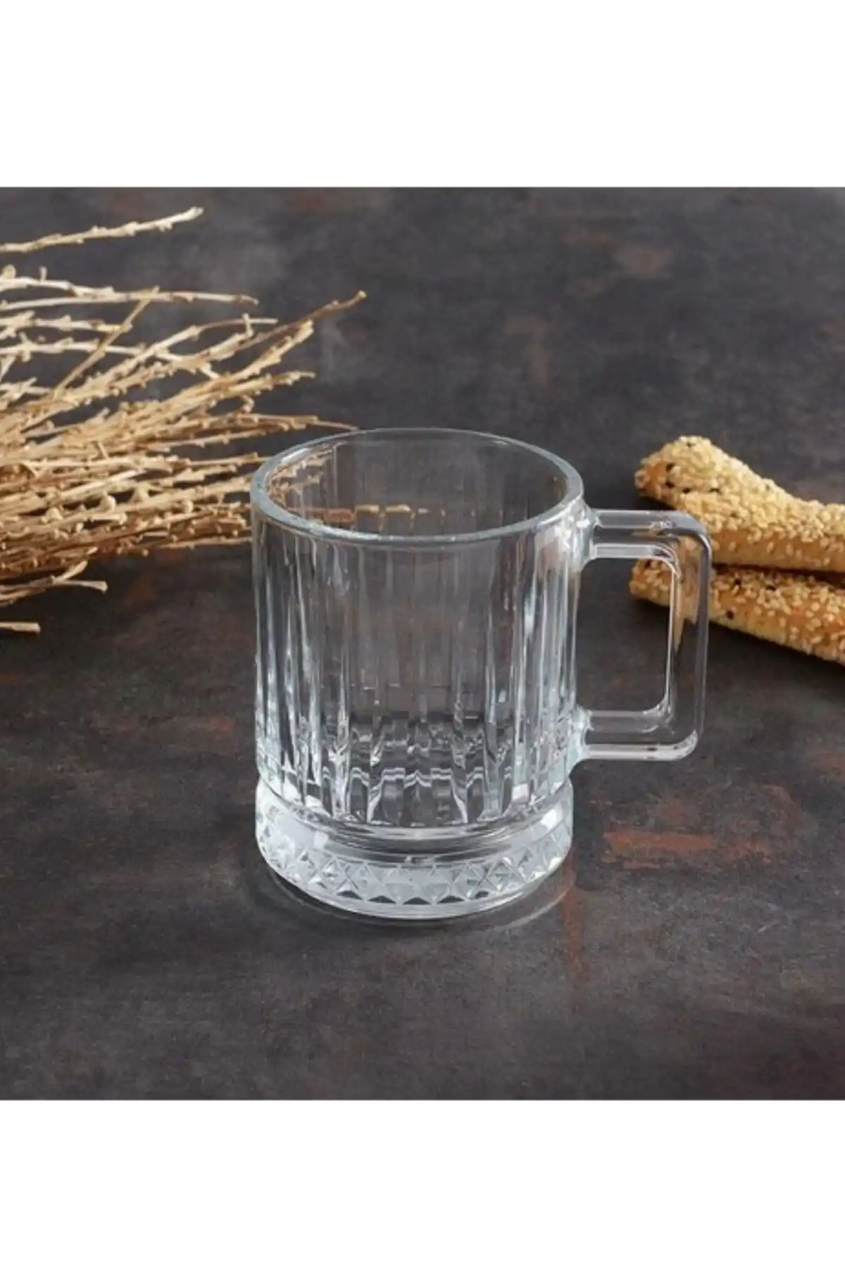 Paşabahçe 55432 Elsia Cam Kahve Kupası 250 cc 2li