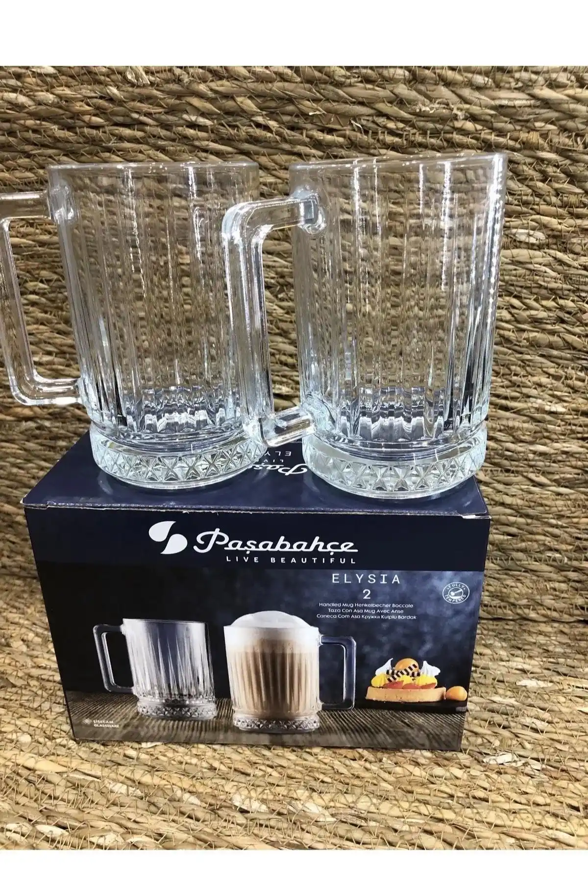 Paşabahçe 55442 Elsia Cam Kupa 310 cc 2li