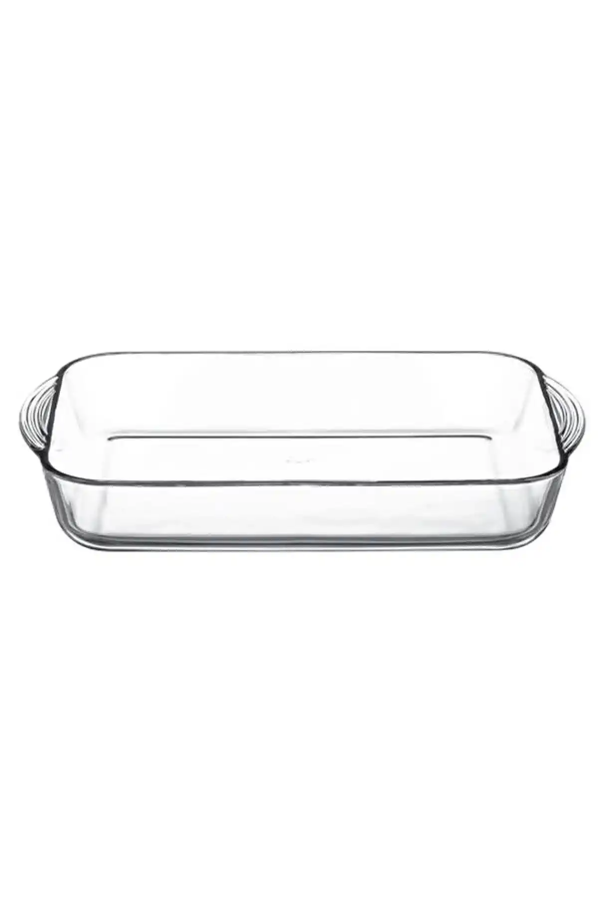 Paşabahçe 59124 Gri Kapaklı Borcam Tepsi 3850 cc 40x25 cm