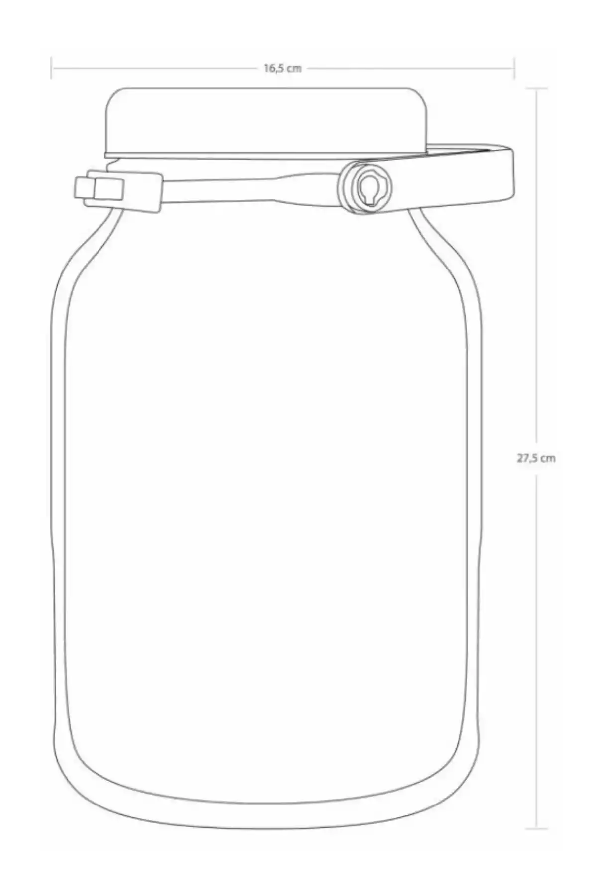 Paşabahçe 80006 Yeşil Kapaklı Cam Kavanoz 4 Lt