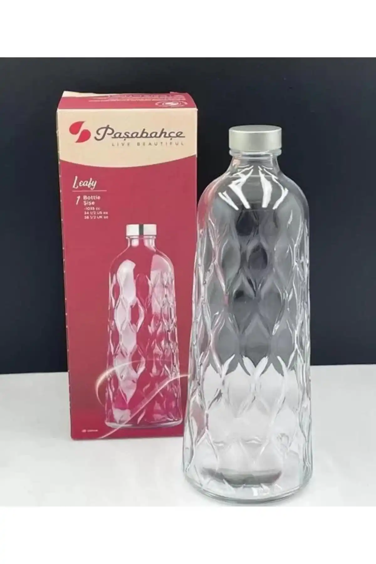 Paşabahçe 80405 Leafy Su Şişesi 1035 cc