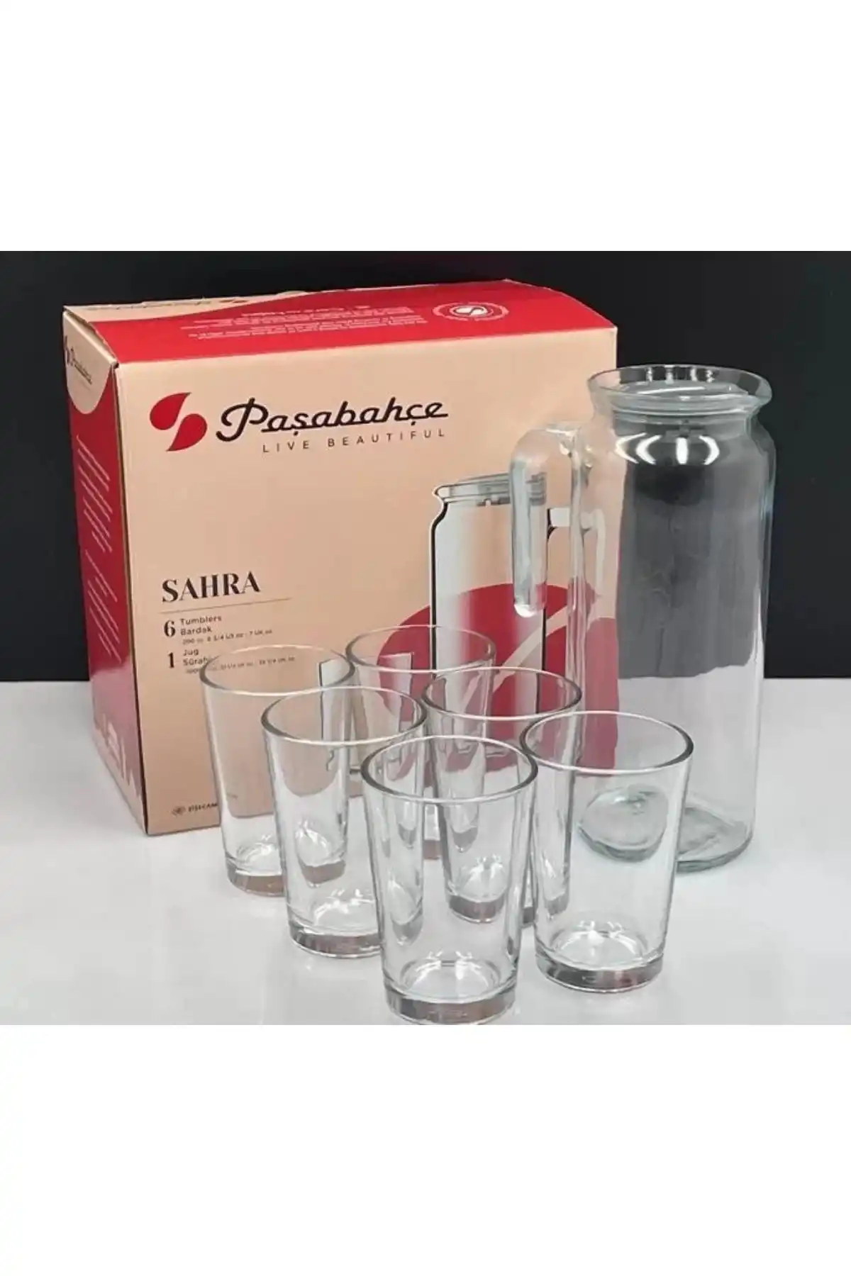 Paşabahçe 96396 Sahra Sürahi Su Takımı