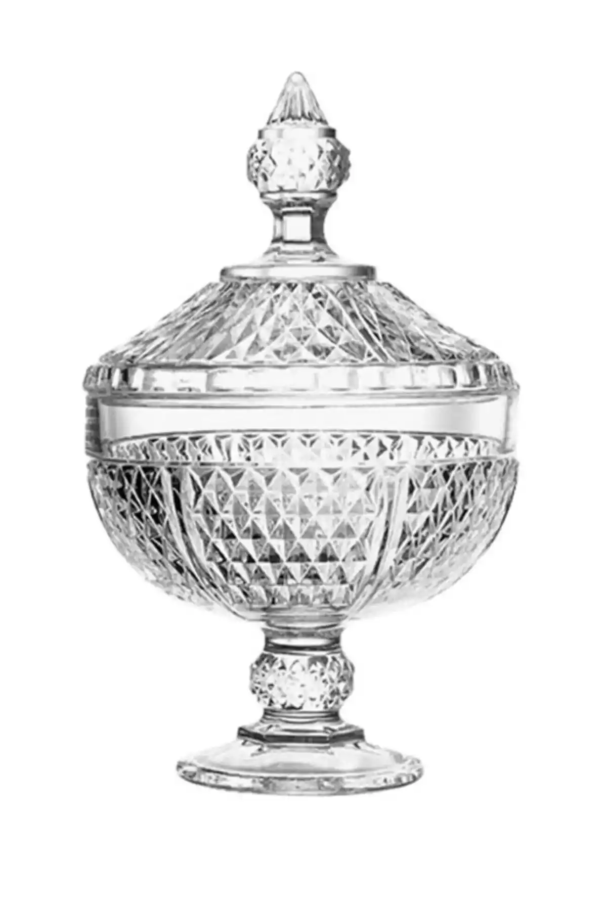 Paşabahçe 97242 Diamond Cam Şekerlik