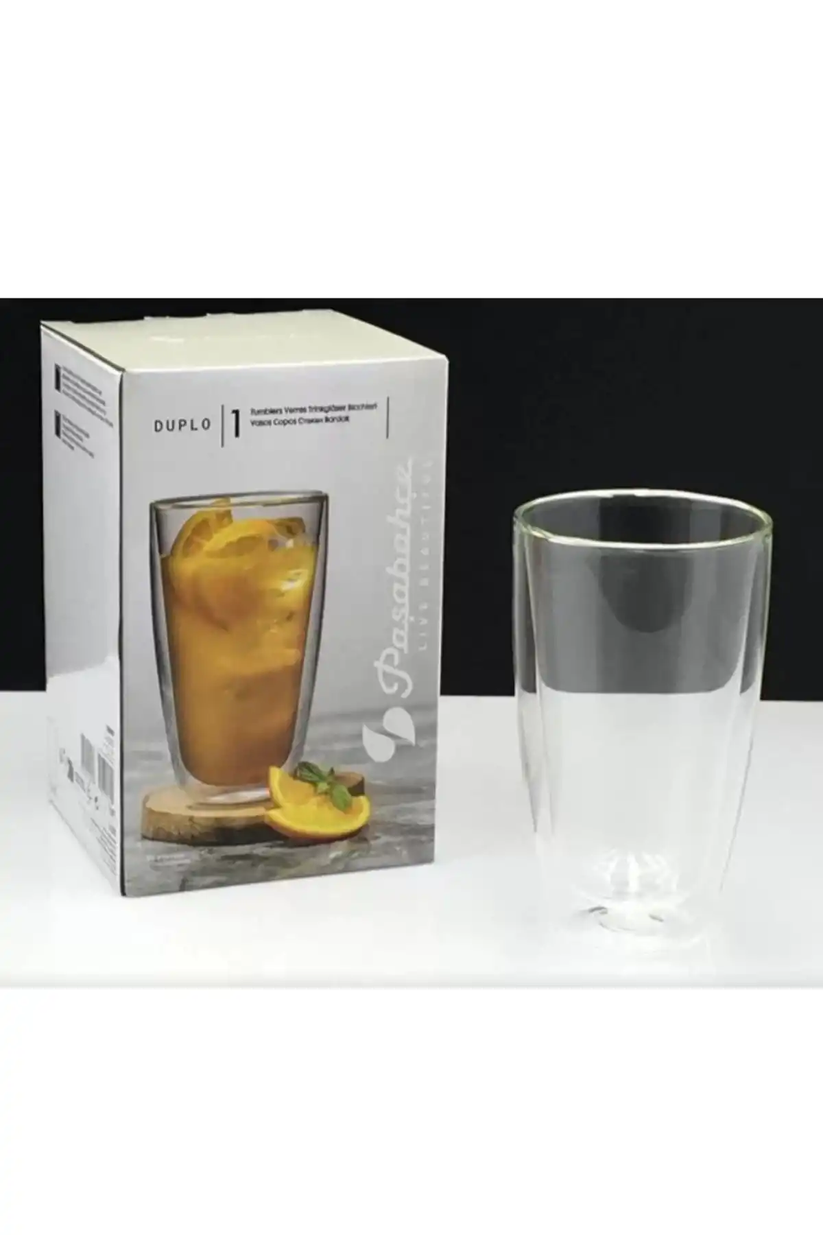 Paşabahçe Q006 Dublo Su Bardağı 400 cc 1 Adet