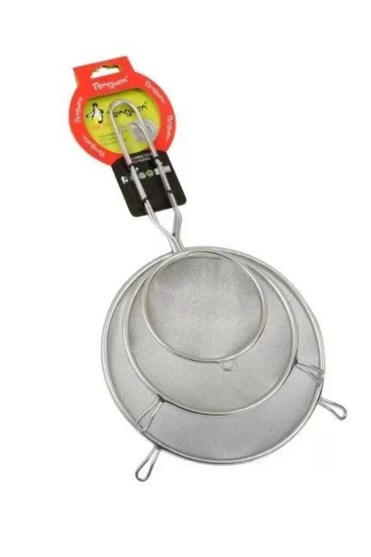 Penguen PNG1730 Süzgeç Seti 10-14-18cm 3 Lü