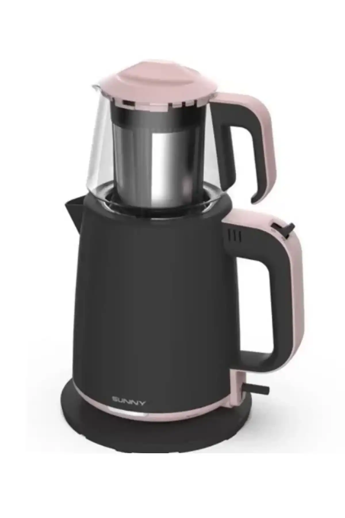 Sunny SN5CKM-33 Pasha Çaycı Siyah/Pembe 2200W