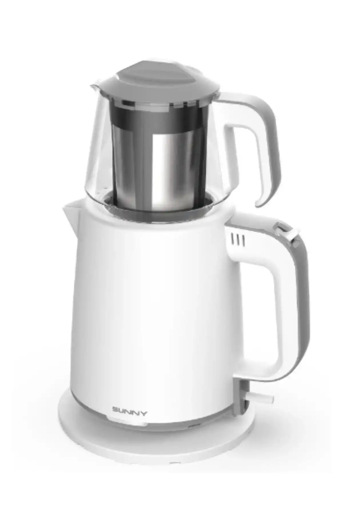 Sunny SN5CKM Pasha Beyaz/Gri Çaycı 2200w