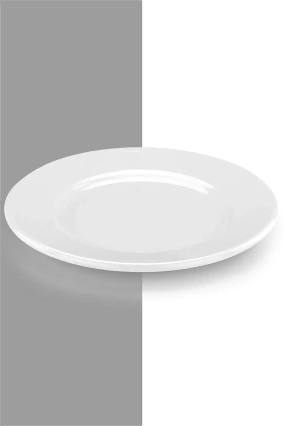 Tria TRA422 Porelin Düz Tabak 19 Cm 6 Lı