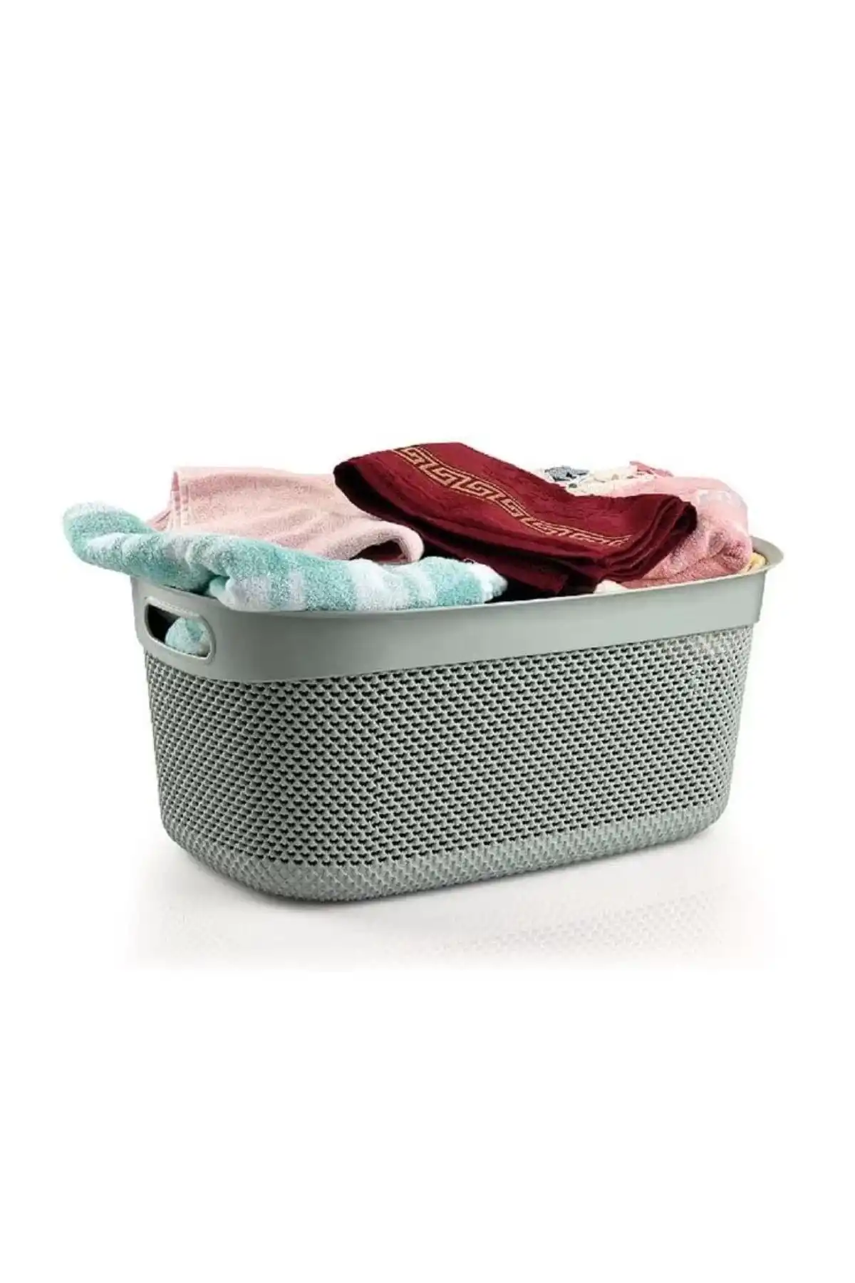 Üçsan UCS168 Damla Desen Sepet 55x36x25cm 33lt