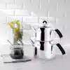 Nehir 29006 Modern Maxi Çelik Çaydanlık 1.6+2.5 Lt