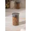 Acar Borosilikat Gümüş Kapak Cam Kavanoz 245 cc