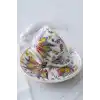 Acar KAI6587 Çiçek Desenli Porselen Kahve Seti 6lı