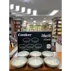 Cooker Porselen 12.5cm Atlantik Çerezlik Kase 6lı