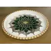 Acar Rose Desenli Yuvarlak Tepsi 47 cm