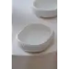 Acar Linea Porselen Oval Beyaz Tabak 18x13x4 cm