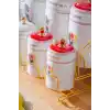 Acar Parrot Porselen Baharatlık Takımı 7li