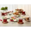 Paşabahçe 55833 Bricks Cam Kulplu Çay Kupası 250 cc 6lı