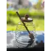 Balsa Ahşap Kapaklı Cam Bal Kavanozu 420 cc
