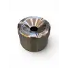 Kısmet Kapaklı Metal Gri Küllük 8x5 cm
