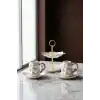 Acar 2li Kahve Seti+Katlı Kurabiyelik