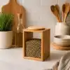 Bls Bambu Erzak Kabı 12x12x15cm