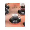 Acar HXF5087 Nova Kahve Fincan Takımı 6 Lı 90 ml