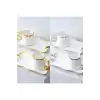 Acar KAI7645 Gold-Silver Kahve Fincan Takımı 2li
