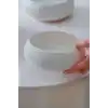 Acar Linea Porselen Beyaz Yuvarlak Kase 17x6 cm