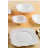 Acar LRN22.0115 Beyaz Porselen Yemek Takımı 29 Parça