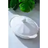 Acar PORWM5330 Carmen Kapaklı Porselen Oval Tabak