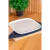 Acar SCT5399 Porselen Pure Kare Tabak 26.5 Cm 6 Lı