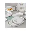 Acar SR6229 Botany Porselen Brunch Seti 6 Kişilik 21 Parça