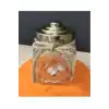 Cooker CKR2267 Gold Kapaklı Cam Kavanoz 20 cm 1 Adet