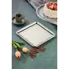 Cooker CKR3340 Kare Gümüş Sunum Tepsisi