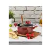 Kahramanlar KAH3142 Kiremit Derin Teflon Tencere 22cm