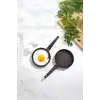 Rss Lav Granit Mini Yuvarlak Sos Tavası 14 cm