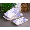Gönül 4181 Spring Seramik Kayık Tabak 3lü
