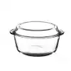 Paşabahçe 59013 Yuvarlak Kapaklı Borcam Tencere 3150 cc