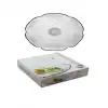 Paşabahçe 10229 Gelincik Servis Tabağı 24.2 cm 6lı