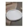 Acar SCT21.0222 Bianco Porselen Yemek Tabağı 20 cm