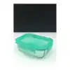 Paşabahçe 530176 Yeşil Lockie Lock Saklama Kabı 640 cc