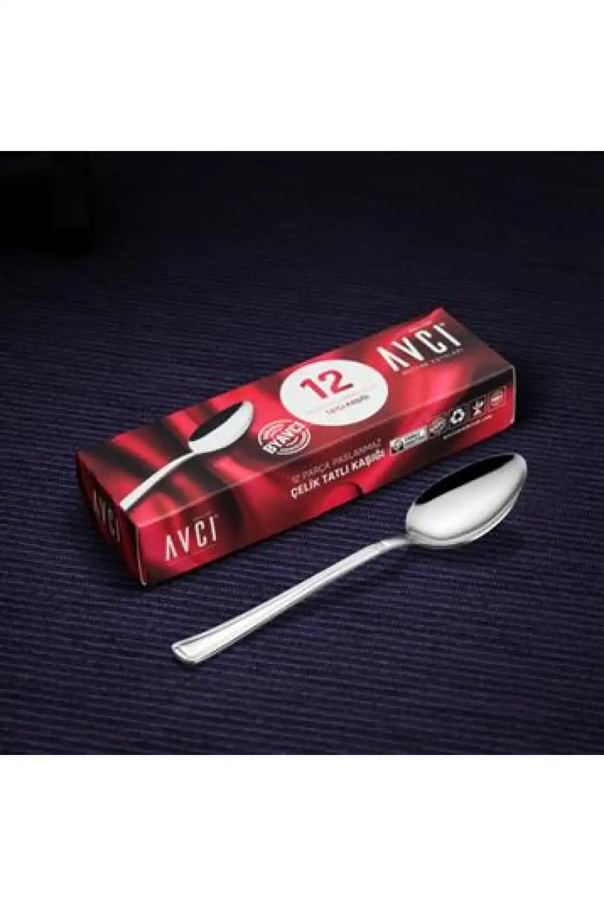 Avcı AVC 115 Narin Tatlı Kaşığı 12li