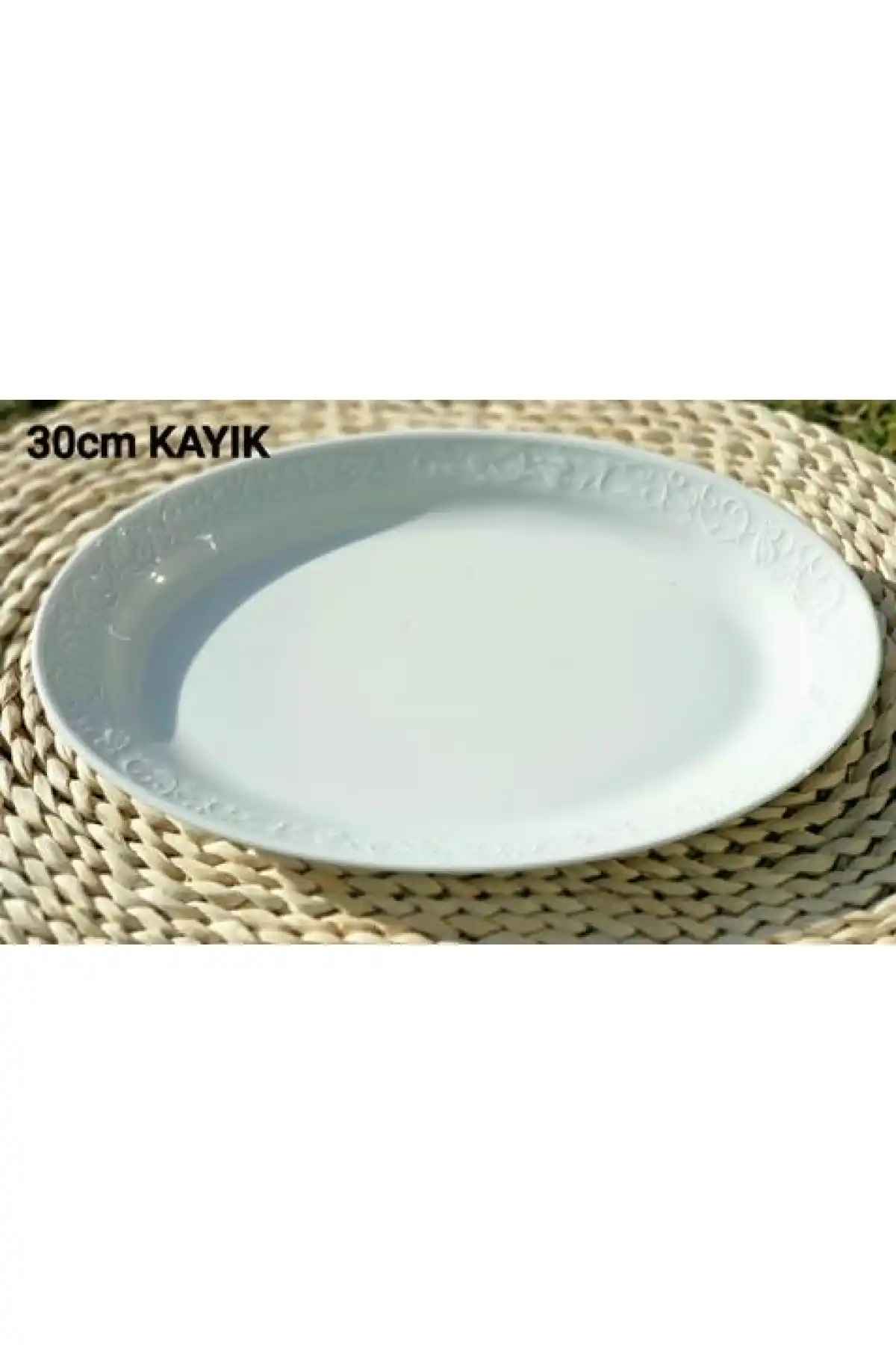 Gp Bahar 30cm Kayık Tabak